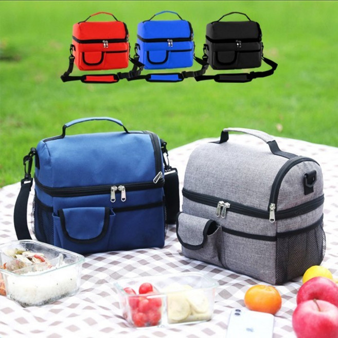 아이스가방 아이스박스 8L 보냉백 보온백 보냉가방 보온보냉가방 소풍 피크닉 피크닉가방 아이스 쿨, 레드+레드