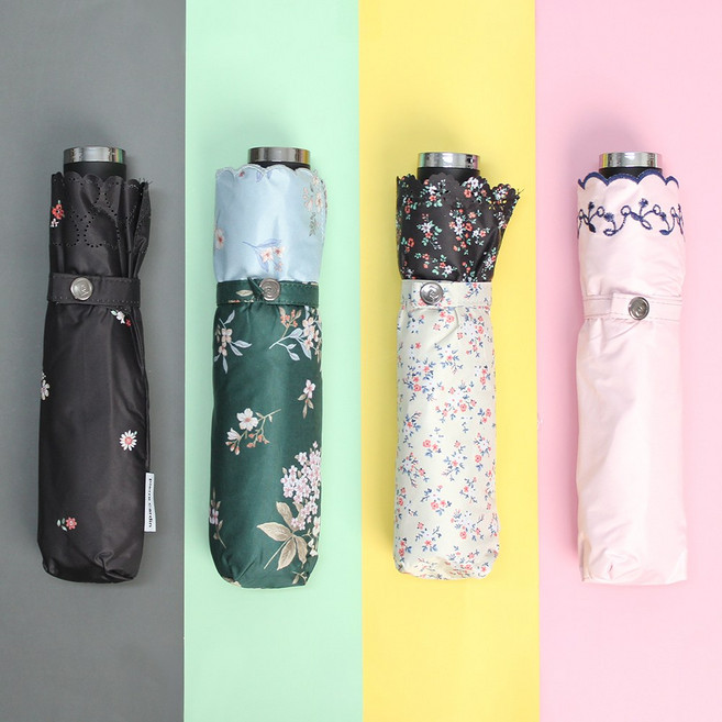 피에르가르뎅 고급 자외선 UV 차단 3단 여름 우산 겸 양산 우양산 양우산