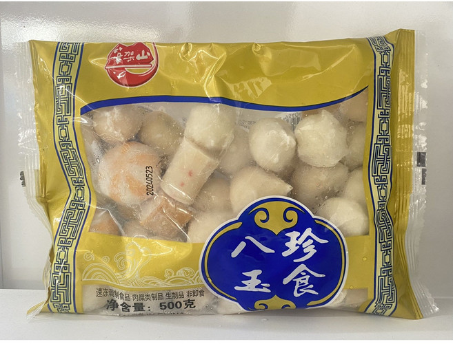 아시아식품 혼합피쉬볼 혼합어묵 중국식품, 9개, 500g