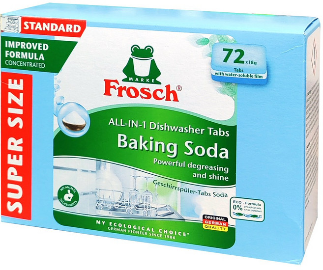 프로쉬 베이킹소다 식기세척제 세제, 18g, 288개