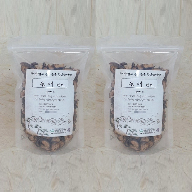 청운당농산 지리산 말린 돌배 야생 산돌배 효능, 2개, 300g