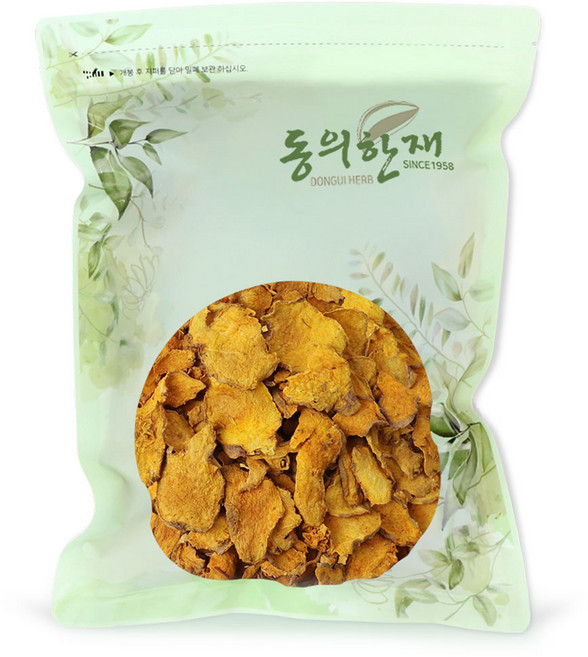 동의한재 진도 말린 햇 울금 뿌리 울금차, 300g, 1개