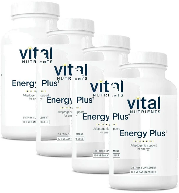 바이탈 뉴트리언츠 에너지 플러스 인삼 황기 Vital Nutrients Energy Plus Gingeng, 120정, 4개 - 쿠팡