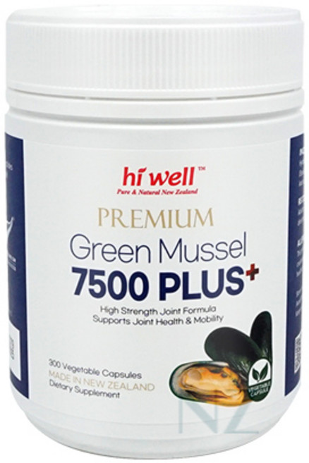 하이웰 프리미엄 초록입홍합 7500 플러스 300베지캡슐, 1개, 300정