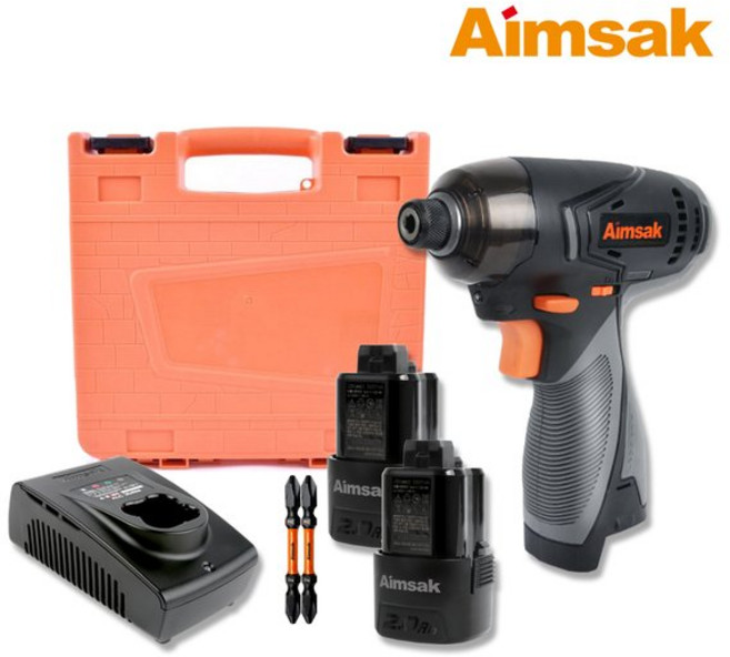 아임삭 아임삭 AI414MII 3G 14.4V 임팩드릴 2.0Ah 배터리2개(정품가방 구성)