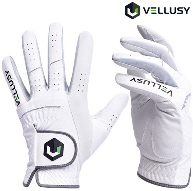 벨루시 파워그립 합피 골프장갑 왼손 남성, 1개, 화이트