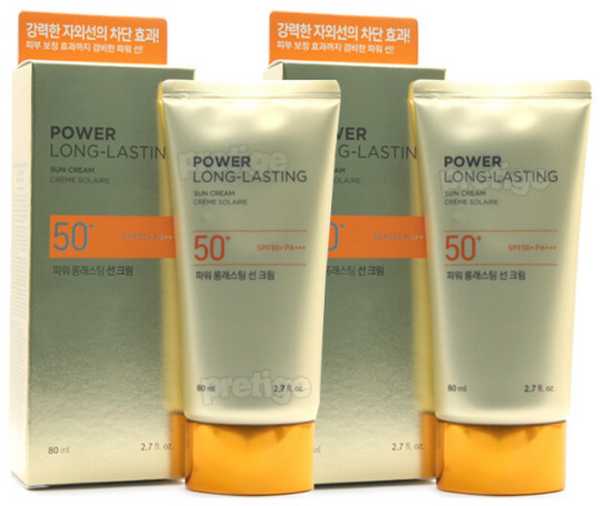 더페이스샵 파워 롱래스팅 선 크림, 2개, 80ml