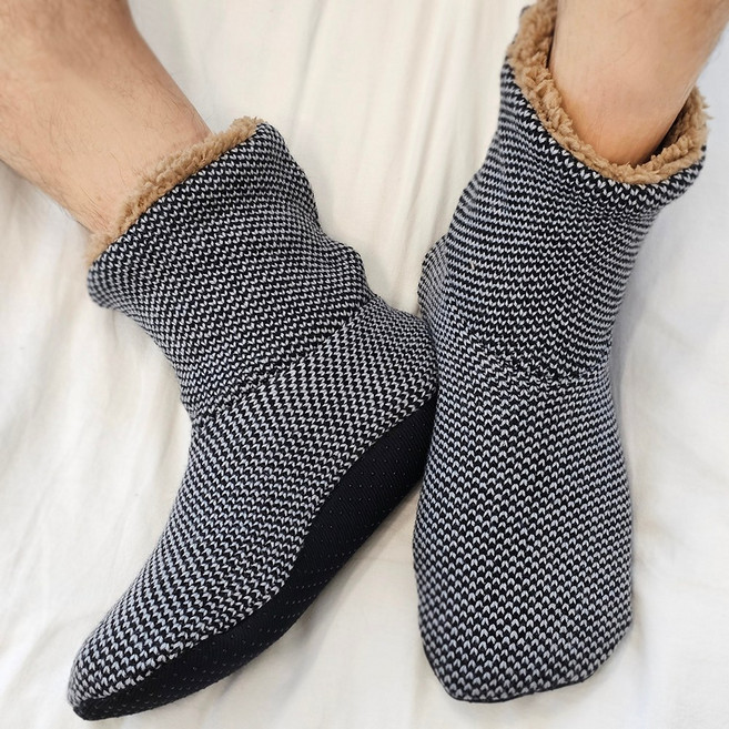 바이훔 남성뽀글뚠뚠덧신