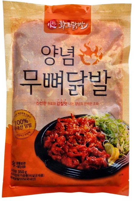 화로 무뼈닭발볶음, 350g, 1개