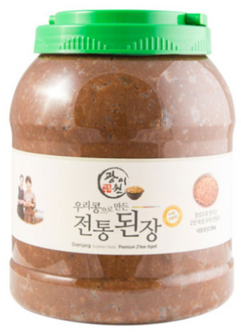 광이원 우리콩으로 만든 재래식 한식 집 전통된장, 5kg, 1개