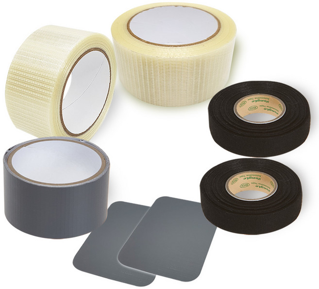 다용도테이프 벌크형 기능성 보수용품 흡음 천막보수 필라멘트테이프, 3개, 천막테이프 시트형