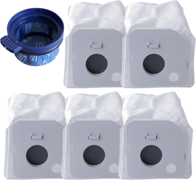 비브랜드 삼성 VCA-ASEB95 VS20B 220W VCA-SAEB95E 비스포크 제트 먼지봉투 교체 호환 부품, 1세트, 소모품