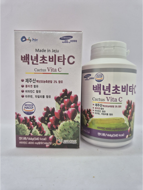 Made in Jeiu(제주) 백년초 비타C(144g), 1개, 144g