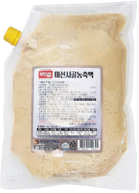 미선 사골농축액, 1kg, 1개