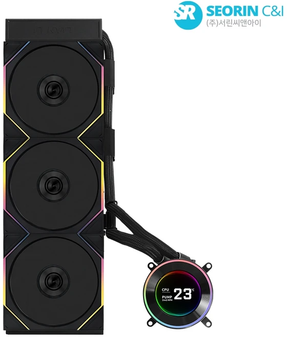 LIAN LI Hydroshift II LCD-C 360TL (블랙) - 쿠팡