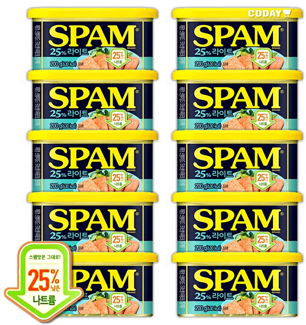 스팸 클래식, 200g, 10개