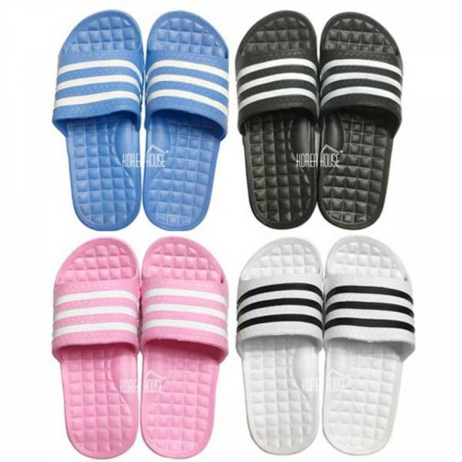 EVA 삼선슬리퍼 일체형 통삼선 슬리퍼 사무실 병원 학교 실내화