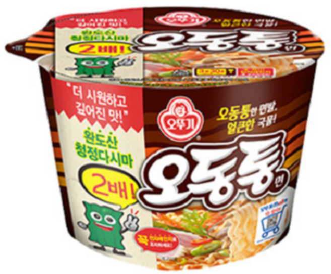 오뚜기 오동통면 용기, 40개