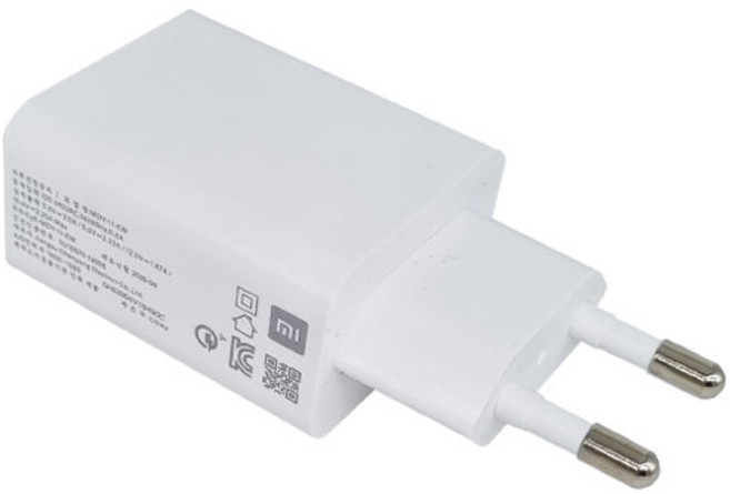 샤오미 USB 고속 충전기 퀄컴 퀵차지 QC 3.0 22W 화이트 5V 9V 10V 12V, 1개