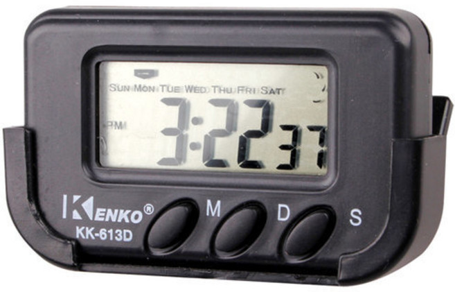 스톱워치 탁상 수능시계 알람 미니 초시계 타이머 켄코, 스톱워치_켄코블랙