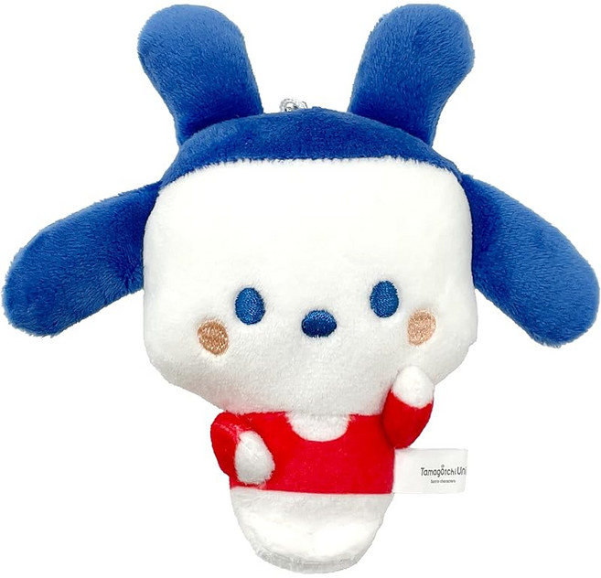 반다이(BANDAI) 다마고치×산리오 미미치×포차코 공 체인 키 체인, 상세페이지 참조, 1개