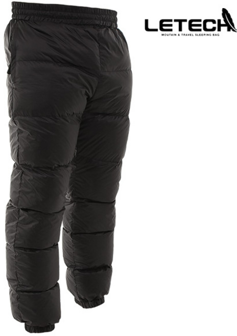 레텍 방한용 덕다운 팬츠 오리털 바지