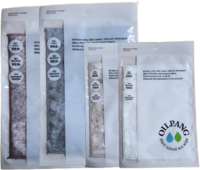 오일팡일팡 행주 정품 세제없이 씻기는 냄새안나는 요술 행주 인스타 핫템 대1 중2.소1 (4p), 1개