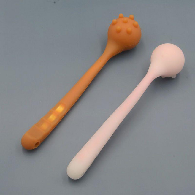 絡拍打器 按摩錘 養生專用 敲打錘 拍打棒, 1個, 一對家庭裝 粉色+咖啡色+穴位圖, 粉色+咖啡色