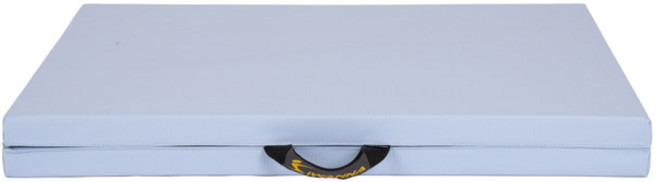 아이워너 접이식 폴딩 홈트 요가매트 40mm 두꺼운/푹신한 층간소음 차박 캠핑 매트, 파우더블루