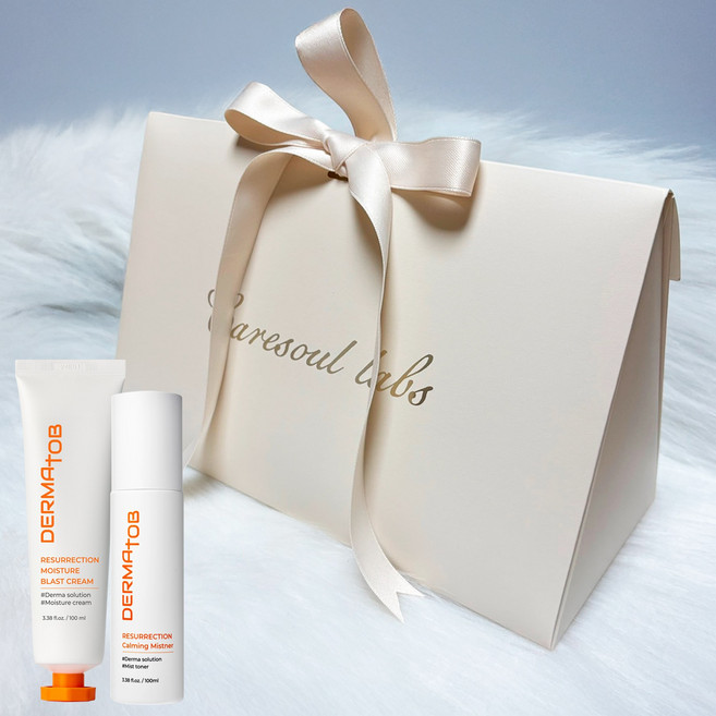 더마토브 선물세트 미스트토너100ml+수분크림100ml 보습 2종 화장품선물세트, 1세트