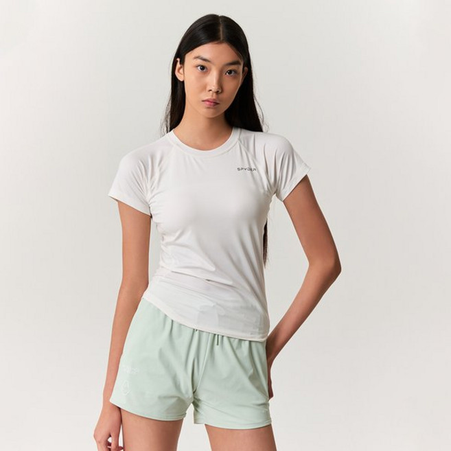 매장정품 스파이더 여성 냉감 4WAY 스트레치 반바지 SPJMCNTR251WLMT 161652