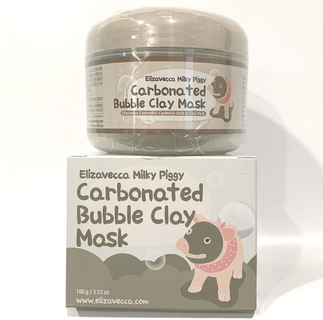 엘리자베카 밀키피기 탄산 버블 클레이 마스크, 1개입, 1개