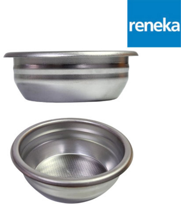 레네카 포터필터 바스켓 14g 투샷 2샷 14그램 바스켓 RENEKA 커피머신 58mm 포터필터 교체 부품, 1개