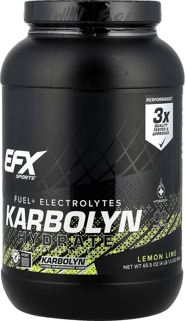 EFX Sports Karbolyn® Hydrate Lemon Lime 4 lb 1.5 oz (1 856 g), 1개 - 쿠팡
