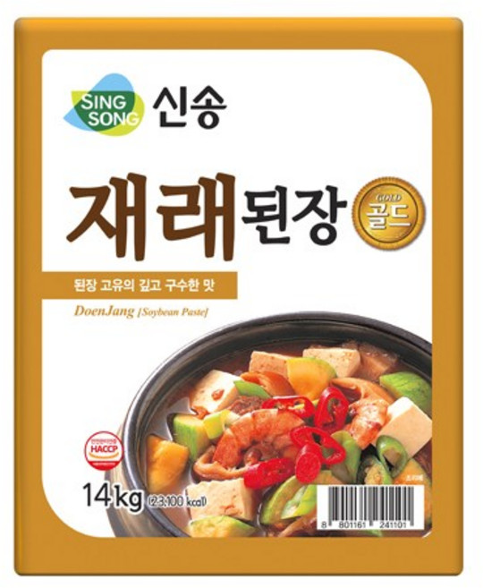 신송 재래된장, 14kg, 1개