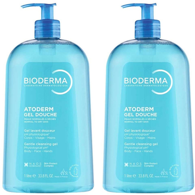 바이오더마 아토덤 젤 두쉬 울트라 젠틀 샤워, 2개, 1L