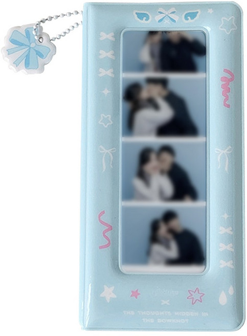 러블리파스텔 인생네컷 앨범 포토카드 네컷사진 포토북, 20매, 블루 41P