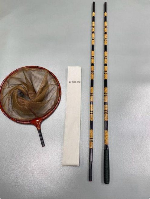 중층낚시대 받침대 중국 민물 내림 브라켓 홀더 뜰채 초경질 1번 초경량, 슈엔루 1.9m 낚싯대 헤드 포함