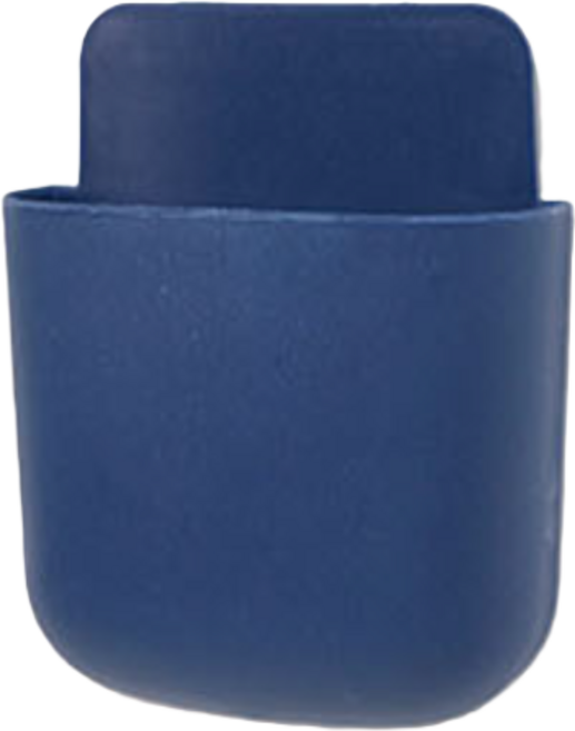 부착식 멀티수납 리모컨 거치대, 남색, 8개