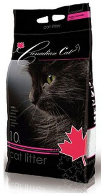 Certech Canadian Cat Litter 베이비파우더향, 1개, 베이비파우더, 10L