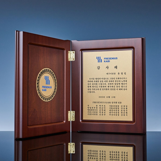 감사패 상패 공로패 퇴직 정년퇴임 칠순 환갑 기념패 믿음 제작 DL006