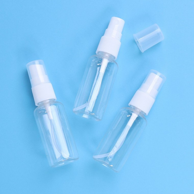 여행용 미니 스프레이 공병 30ml 50ml 화장품 미스트 소분용 투명 분사병, 1개, 50mm