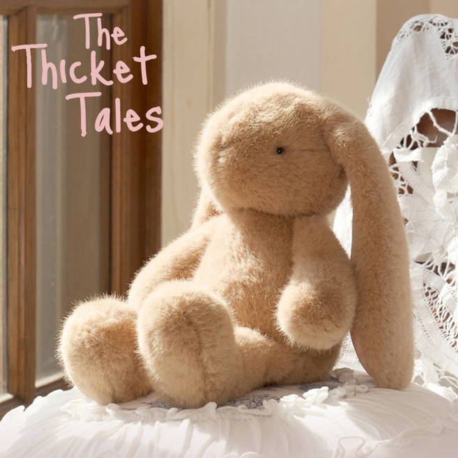티킷테일즈 토끼인형 브라운 애착 동물 인형, 1개, 30cm