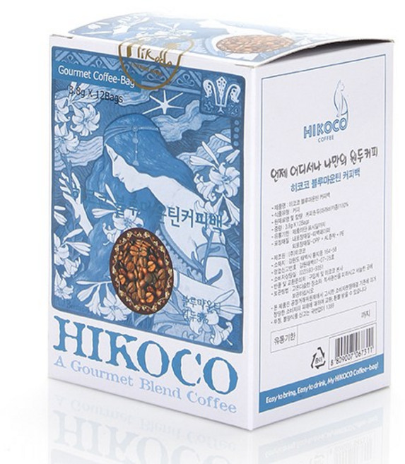 고로 히코코 블루마운틴 원두 커피 티백, 12개입, 2개