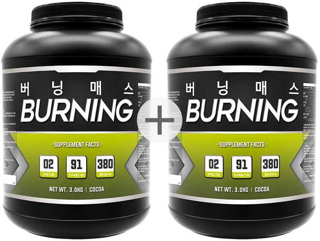 버닝매스, 3kg, 2개 - 쿠팡