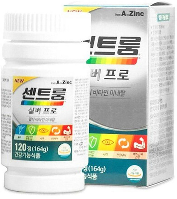 센트룸 프로 120정 + 센트룸 실버 프로 120정, 2개
