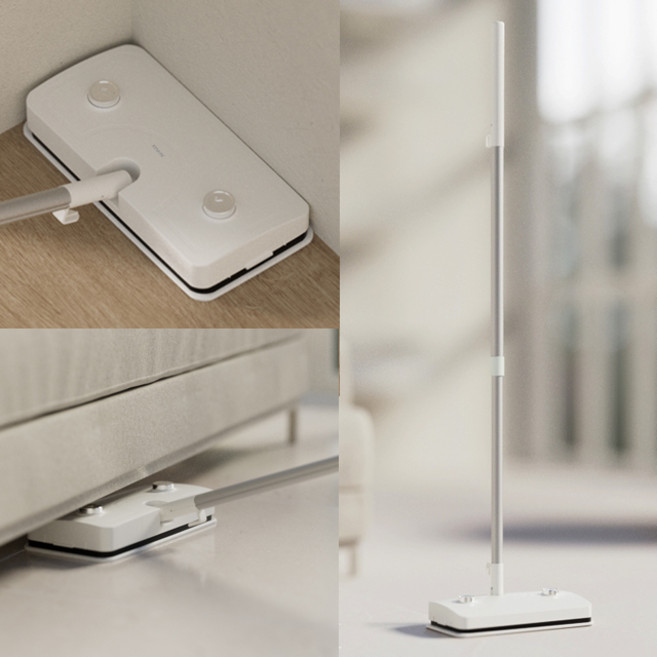 듀플렉스 고온 스팀 물걸레청소기 가벼운 초경량 고온살균 빈대제거, 스팀청소기