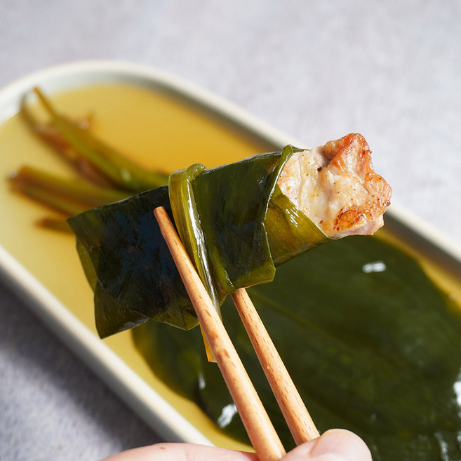 상하 울릉도 명이나물 장아찌, 1kg, 1개