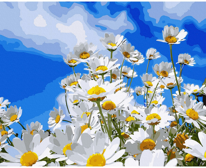 대형 명화 그리기 DIY 60X75cm 유화 캔버스 세트 거실 인테리어 그림 150종, G.정물, G017.사랑순수, 1개, G017.사랑순수