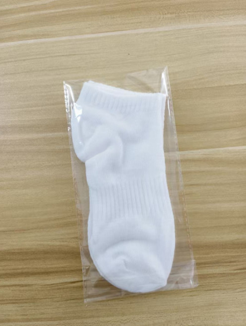 【無品牌】-男士短襪棉襪子男黑白灰中筒襪男生運動長筒白襪薄款白襪子